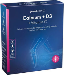 gesundleben Calcium mit Vitamin D3 und Vitamin C Brausetabletten mit Orangengeschmack für Schwangere und Stillende 800 mg – Bild 1 von 3