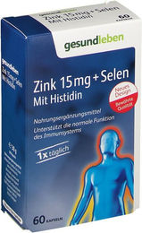 gesundleben Zink 15 mg und Selen Kapseln – Bild 1 von 3