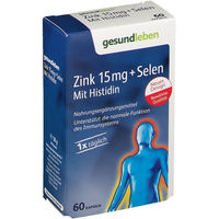 Produktbild von gesundleben Zink 15 mg und Selen Kapseln
