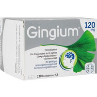 Produktbild von Gingium BB Farma 120 mg Filmtabletten 120 Stück