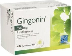 Gingonin 120 mg Hartkapseln von TAD Pharma GmbH 60 Stück – Bild 1 von 1
