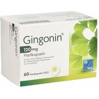 Produktbild von Gingonin 120 mg Hartkapseln von TAD Pharma GmbH 60 Stück