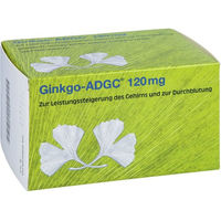 Produktbild von Ginkgo-ADGC Zentiva 120 mg Tabletten 120 Stück