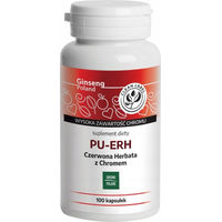 Produktbild von Ginseng Poland Pu-Erh Roter Tee mit Chrom ohne Zusatzstoffe 100 Kapseln für Erwachsene