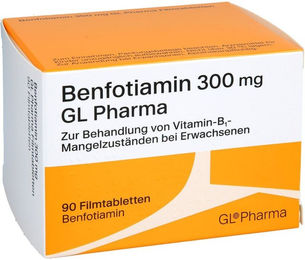 GL Pharma Benfotiamin 300 mg Tabletten – Bild 1 von 1