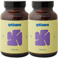 Produktbild von glims Calcium aus Rotalge Algenkalk Sango Kapseln für Frauen 180 Stück