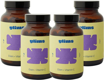 glims® Eisen aus Curryblatt mit Vitamin C für Frauen – Bild 1 von 2
