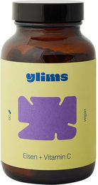 glims® Eisen aus Curryblatt mit Vitamin C Kapseln für Frauen 90 Stück – Bild 1 von 3