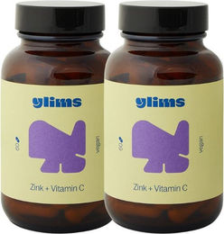 glims Zink + Vitamin C vegan Kapseln 120 Stück – Bild 1 von 2