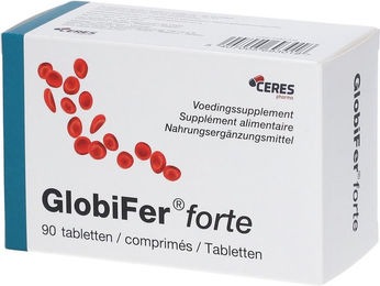 GlobiFer Forte Ceres Pharma Eisen-Sulfat Tabletten für Schwangere und Stillende – Bild 1 von 1