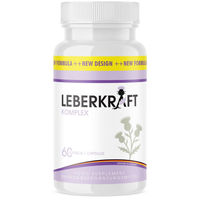 Produktbild von Glory Products Leberkraft Komplex Kapseln laktosefrei und glutenfrei 60 Kapseln