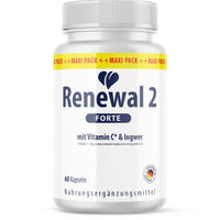 Produktbild von Glory Products Renewal 2 Forte Kapseln mit Vitamin C und Ingwer 60 Kapseln