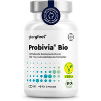 Produktbild von gloryfeel Bio Probivia Kulturen Komplex mit 500 Mrd. KBE/g und Bio-Inulin vegan Kapseln 180 Stück