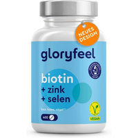 Produktbild von gloryfeel Biotin 400 mg mit Zink und Selen Tabletten