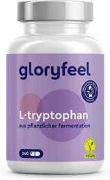 Gloryfeel L-Tryptophan Kapseln vegan 240 Stück – Bild 1 von 2