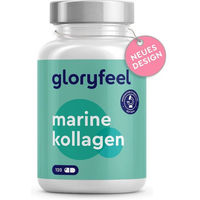 Produktbild von Gloryfeel Marine Kollagen Kapseln mit 1500 mg Meereskollagen Typ I - 120 Kapseln