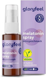 gloryfeel Melatonin mit Baldrian, Lavendel und Melissen Extrakt Spray Minze – Bild 1 von 1