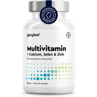 Produktbild von gloryfeel Multivitamin Tabletten mit Mineralstoffen und Nährstoffen A-Z 450 Stück