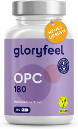 Gloryfeel OPC Traubenkernextrakt Kapseln 180 Stück – Bild 1 von 2