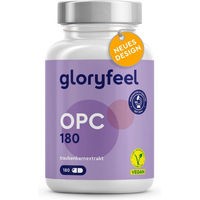 Produktbild von Gloryfeel OPC Traubenkernextrakt Kapseln 180 Stück