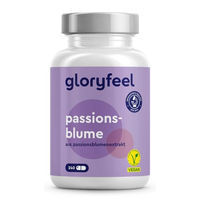 Produktbild von Gloryfeel Passionsblume Kapseln vegan glutenfrei laktosefrei 240 Stück