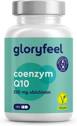 Gloryfeel Ubiquinol Coenzym Q10 hochdosiert 200 mg pro Kapsel 120 vegane Kapseln – Bild 1 von 1