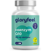 Produktbild von Gloryfeel Ubiquinol Coenzym Q10 hochdosiert 200 mg pro Kapsel 120 vegane Kapseln