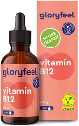 Gloryfeel Vitamin B12 Tropfen vegan und vegetarisch – Bild 1 von 1