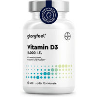 Produktbild von Gloryfeel Vitamin D3 1000 I.E. Tabletten 400 Stück