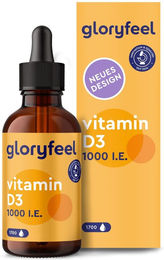 gloryfeel Vitamin D3 1000 I.E. Tropfen – Bild 1 von 3