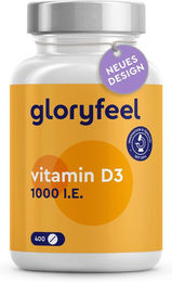 gloryfeel Vitamin D3 Tabletten 1000 IE – Bild 1 von 1