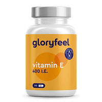 Produktbild von Gloryfeel Vitamin E Kapseln 210 Stück laktosefrei und glutenfrei ohne Zusatzstoffe