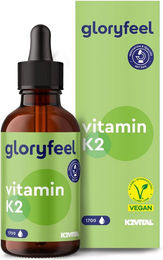 Gloryfeel Vitamin K2 MK-7 Tropfen Nature 200 ml – Bild 1 von 2