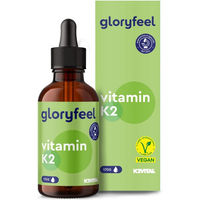 Produktbild von Gloryfeel Vitamin K2 MK-7 Tropfen Nature 200 ml