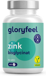 Gloryfeel Zink Bisglycinat Tabletten 400 mg – Bild 1 von 1