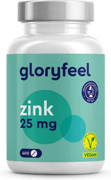 Gloryfeel Zink Tabletten mit Zinkgluconat vegan 400 mg – Bild 1 von 1