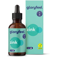 Produktbild von Gloryfeel Zink Tropfen vegan laktosefrei und glutenfrei