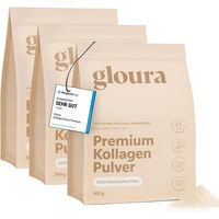 Produktbild von Gloura Premium Kollagen Hydrolysat Pulver Typ I & III aus Rind, zuckerfrei und ohne Zusatzstoffe