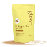 Produktbild von Glow25 Collagen Plus Typ I und III Pulver Lemon 450 g