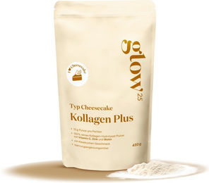 Glow25 Collagen Plus Typ I und Typ III Pulver Cheesecake 450 g – Bild 1 von 2