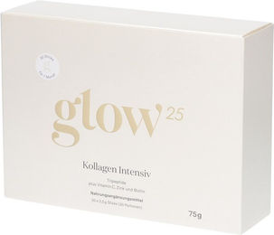 Glow25 Kollagen Intensiv Sticks mit Tripeptiden, Vitamin C, Zink und Biotin, 30 Stück – Bild 1 von 1