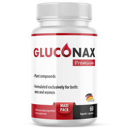 Gluconax Nahrungsergänzungsmittel mit Chrom und Zink in Kapseln für Männer und Frauen – Bild 1 von 2