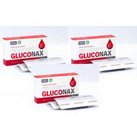 Produktbild von Gluconax Premium Blutzuckerkontrolle mit Kräuter-Komplex 30 Kapseln