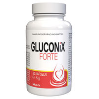 Produktbild von Gluconix Forte Kapseln vegan ohne Zusatzstoffe 60 Stück