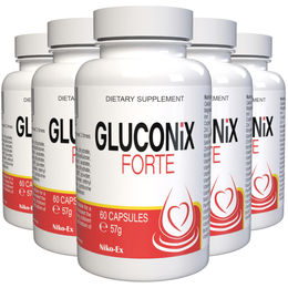 Gluconix Forte Vegan Kapseln 300 Stück ohne Zusatzstoffe – Bild 1 von 1