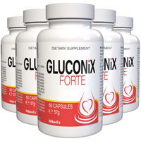 Produktbild von Gluconix Forte Vegan Kapseln 300 Stück ohne Zusatzstoffe