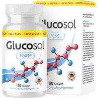 Produktbild von Glucosol Forte Kapseln glutenfrei und laktosefrei für Sportler, Männer und Frauen