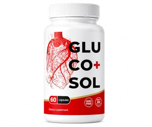 Glucosol Forte Nahrungsergänzungsmittel mit pflanzlichem Ursprung, 60 Kapseln – Bild 1 von 3