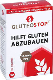 Gluteostop Tabletten von ineo Pharma GmbH, vegan, zuckerfrei und laktosefrei, 30 Stück – Bild 1 von 11