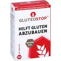 Produktbild von Gluteostop Tabletten von ineo Pharma GmbH, vegan, zuckerfrei und laktosefrei, 30 Stück